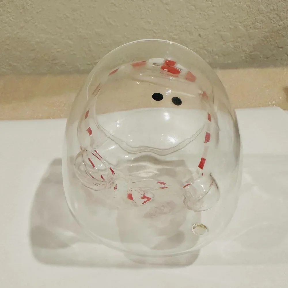 🐻‍❄️Cute Bear🐻‍❄Tea Cup Coffee Mug Double Wall Glass for Milk Chocolate Coffee
